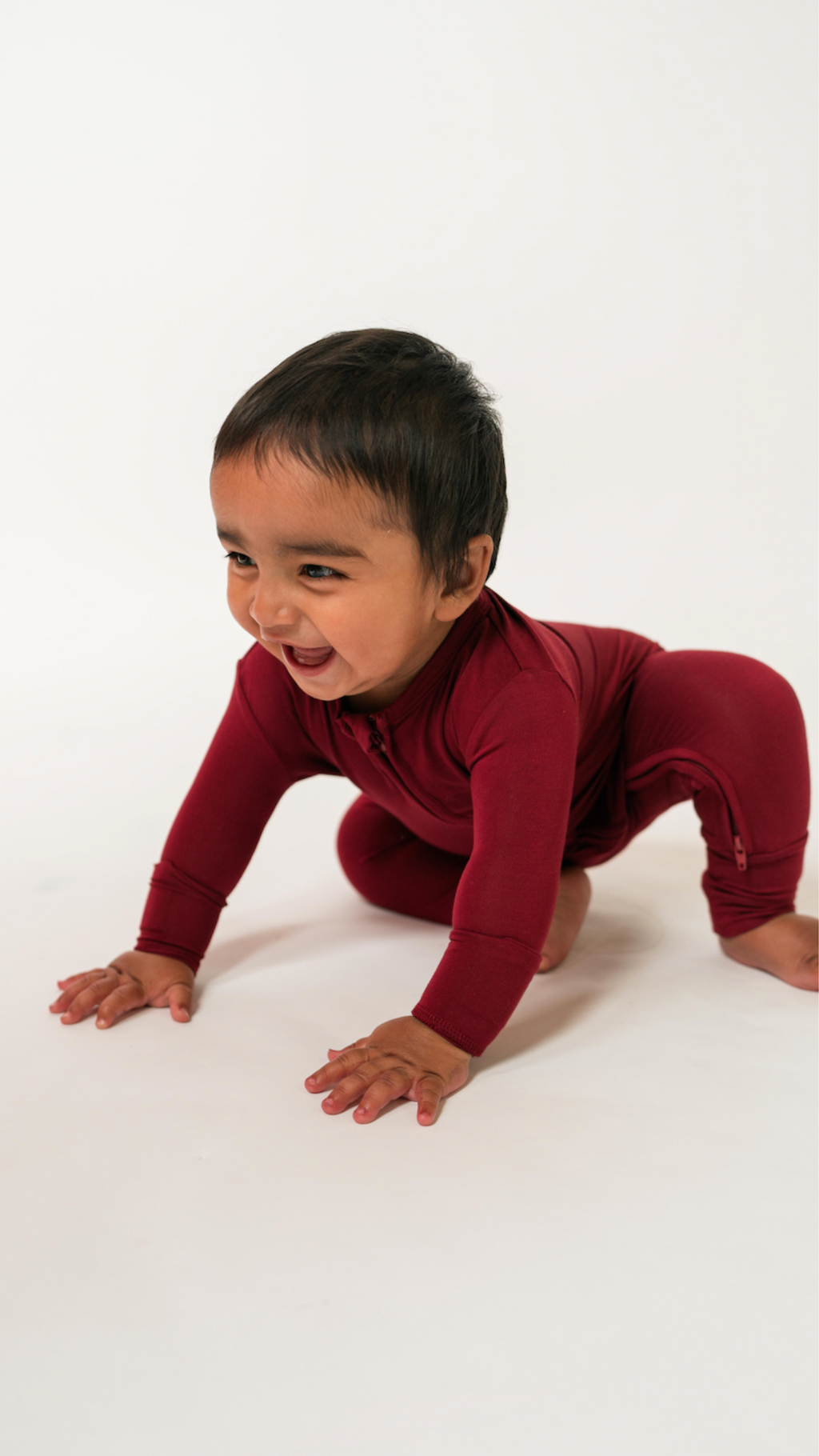 The Gentle Bodysuit In Burgundy