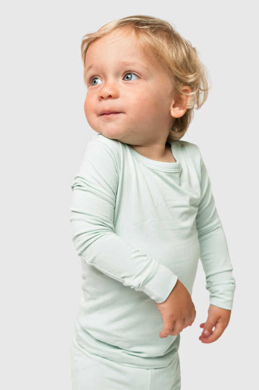 The Gentle Pajamas in Mint