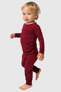 The Gentle Pajamas in Burgundy